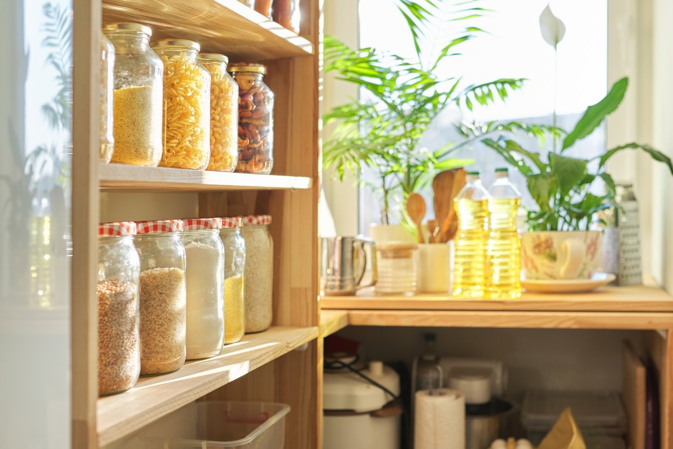 Pantry with Ingredients